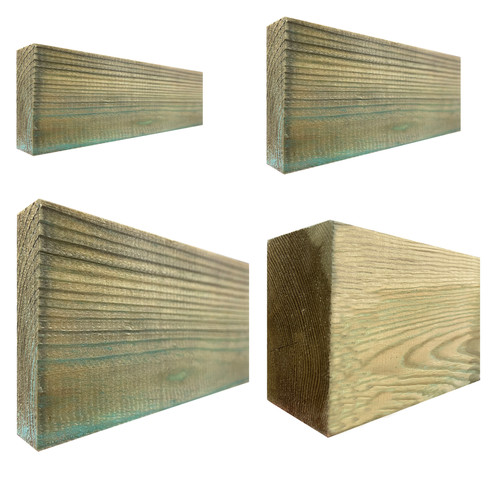 Timber treated planed - treated,