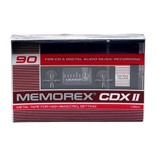 MEMOREX CDX II 90 METAL TYPE