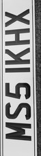 MS51 KHX Private Number Plate