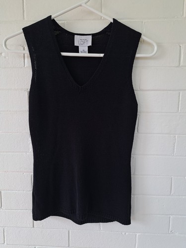 Ann taylor loft black - loft, knit