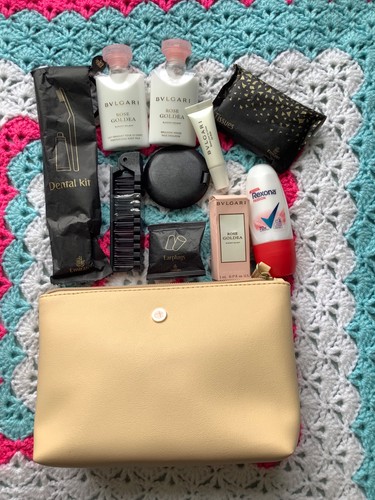 Bvlgari travel cosmetic bag