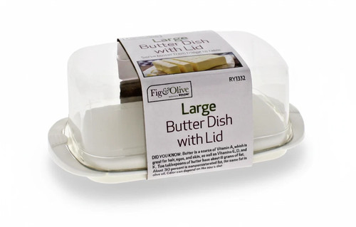 Butter dish large - dish-large, with