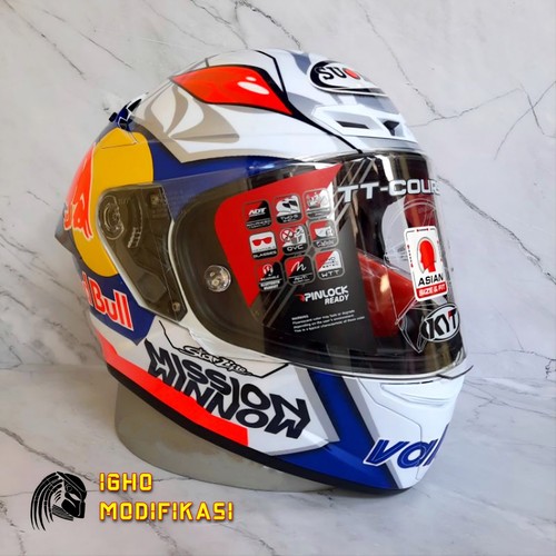 Custom painted helmet - painted, inspired