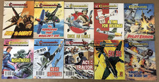 10 x Commando Magazines - D C Thomson - 10 Vintage Paperbacks