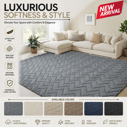 Modern shaggy rugs living - shaggy,