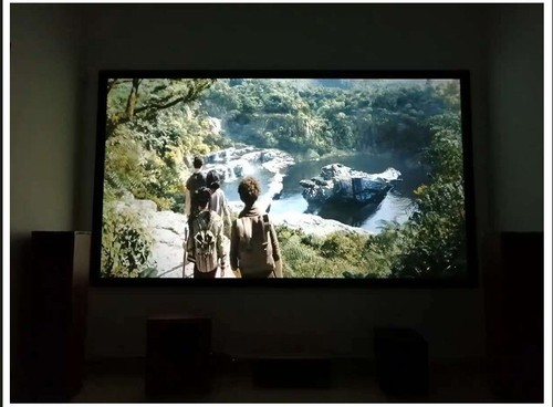 Outdoor large projector screen - projector,