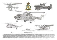 78 Squadron Montage signed