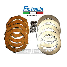 Vespa PX Cosa Type Italian 4 CLUTCH CORK PLATES, STEELS & SPRINGS KIT FA Italia