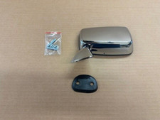 Ford Escort mk2 Door Mirror Passenger Side in chrome  New, very nice!  In Stock!