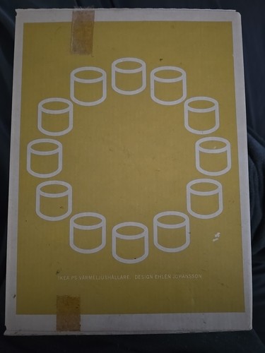 Ikea interlock tea light - 12,