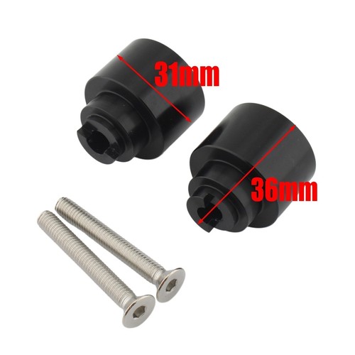 Motorcycle bar ends - ends, black