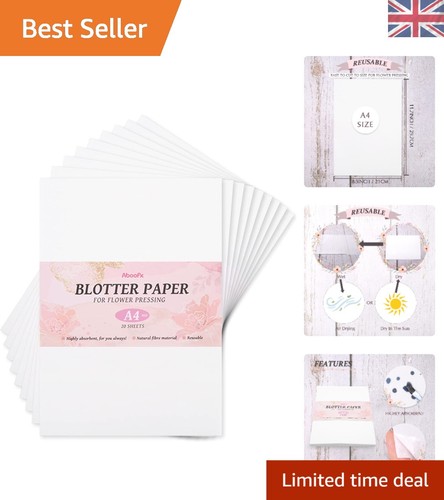 Flower press blotting paper - a4,