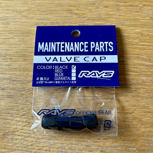 Genuine rays black valve - valve, cap