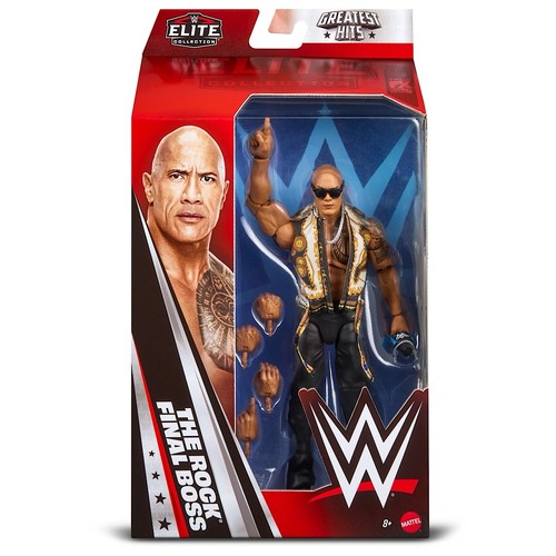 The rock wwe mattel elite - the,