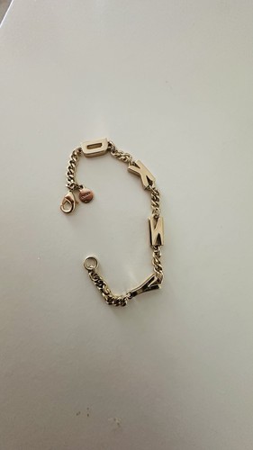 Dkny signed gold tone - tone, metal