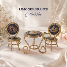 Rare Limoges France Cobalt