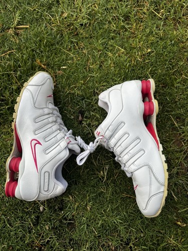 Nike shox white - nike, rave