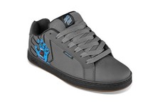 ETNIES FAZE X SANTA CRUZ SKATE SHOES GREY/BLACK SIZES 8-12