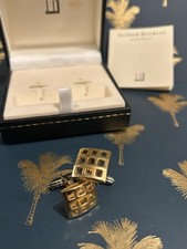 Dunhill Cufflinks Silver