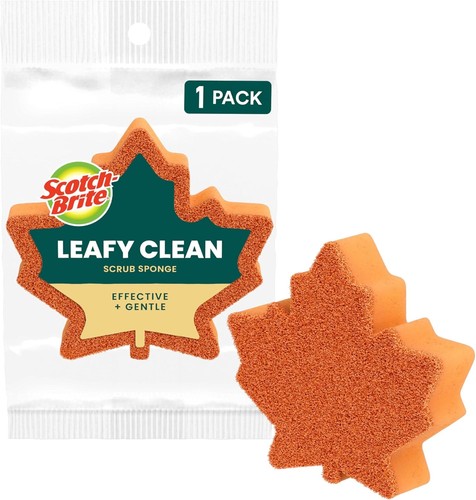 Leafy clean scrub spon - leafy,