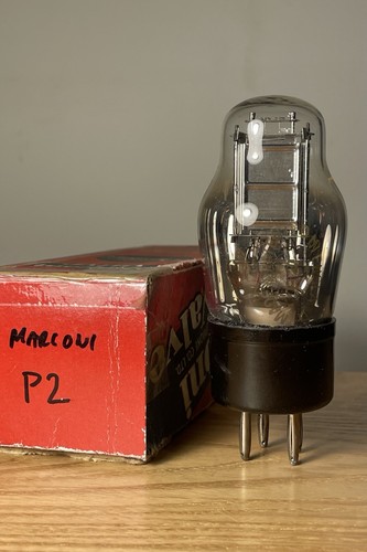Marconi triode valve - marconi,