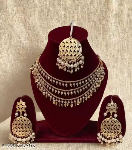 Gold plated jewellery - plated, set,rani
