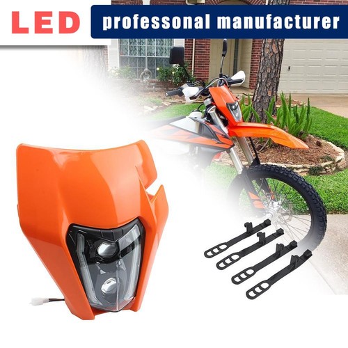 Supermoto led headlight head - led,