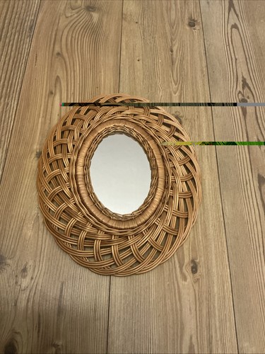 Vintage woven wicker - wicker, rattan