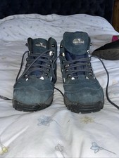 Hiking Boots Size 6 Were Valley Navy Blue Excellent Used Condition