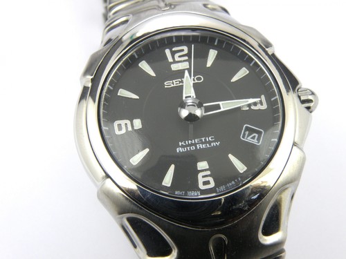 Gents seiko kinetic auto - seiko, relay