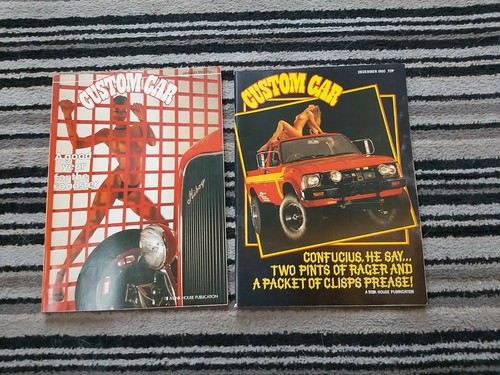Old custom car magazine 1980 - custom,