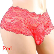 Men Sexy Lace Briefs Sissy
