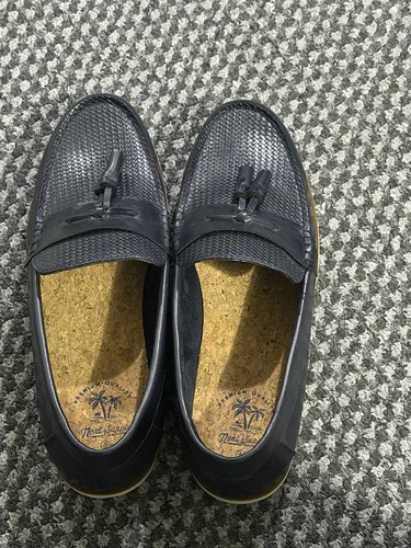 Next mens black loafers - -,