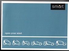 Smart Range 2002-2003 UK Market Brochure City Coupe Cabrio Roadster Crossblade