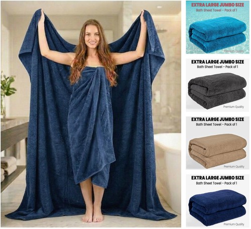 Luxury jumbo bath sheet - luxury,