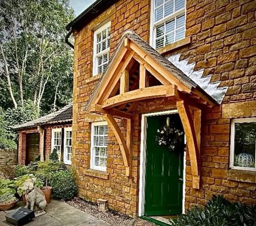 Solid oak porch - solid,