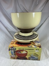 Vintage 1970s EKS Boxed Baking & Kitchen Scales No 53 Cream Brown SF1