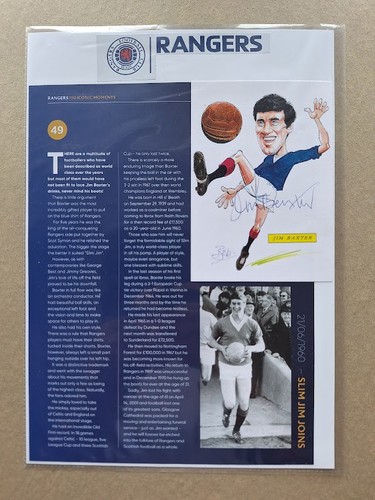 Jim baxter rangers - jim,