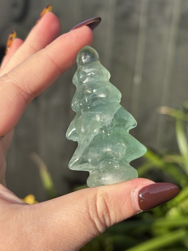 Green fluorite christmas - christmas, tree