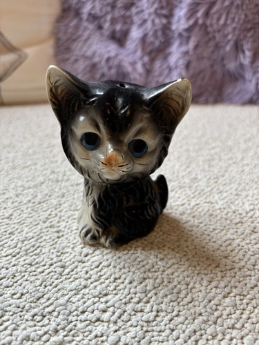 Vintage kitten ornament made - vintage,