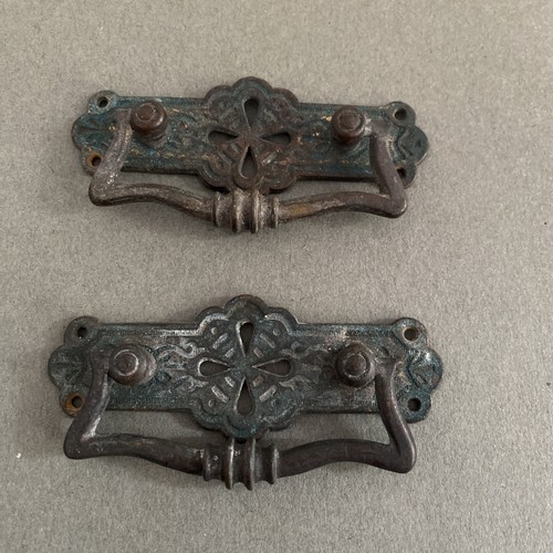 Vintage solid brass - , ornate