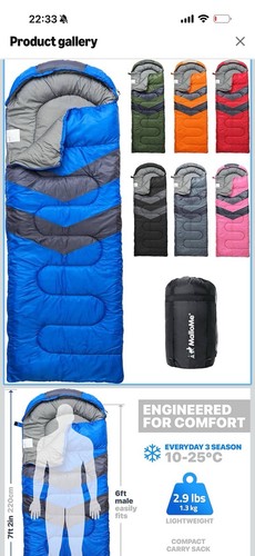 Mallome sleeping bag - mallome,