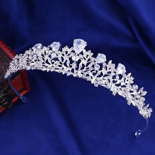 Wedding tiara crown - wedding, rhinestone