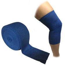 STEROGRIP BLUE ELASTIC CATERING SUPPORT TUBULAR BANDAGE CHEFS KNEE ANKLE SIZE D
