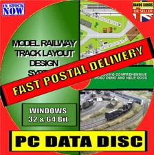Model railway track - track, layout