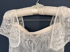 Charlie Brear THE VINTAGE WEDDING DRESS COMPANY Catroux Beaded Lace Over Skirt