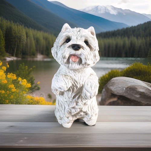 Vintage sandicast dog figurine - sandicast,