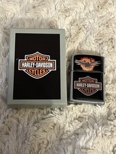 ZIPPO LIGHTER- Rare Metal  Harley Davidson motorcycle
