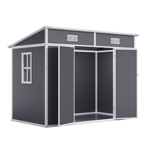 Outdoor large plastic shed - outdoor,