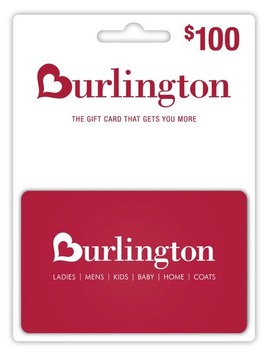 Burlington physical gift card - burlington,